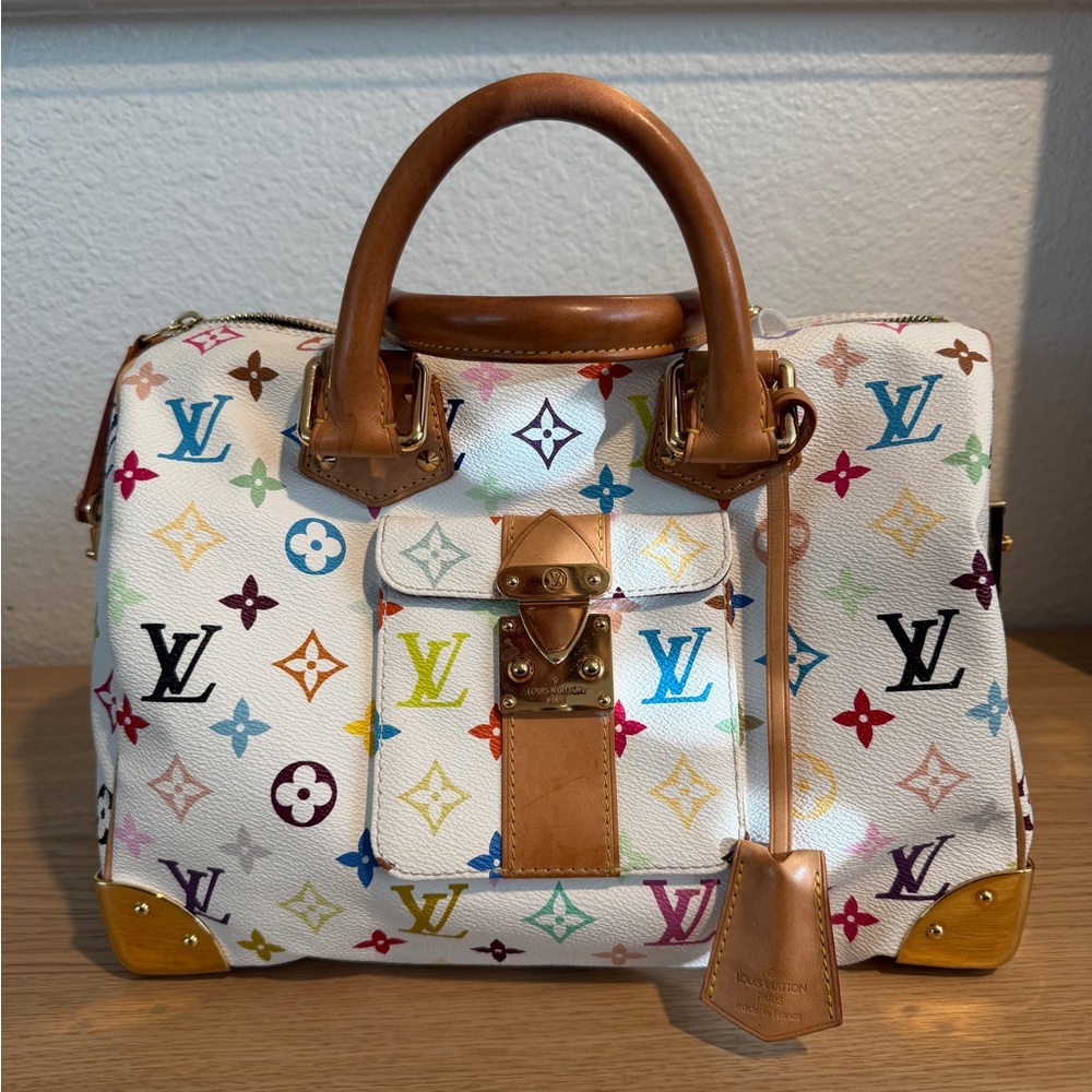 Louis Vuitton Multicolor Speedy 30 Monogram Handbag